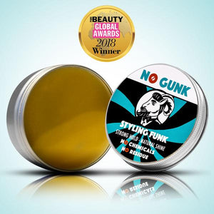 Natural Hair Wax Natural Hair Care Organic Hair Wax Pomade Best Male Hair Product 2018 NO GUNK Styling Funk PURE Beauty Global Awards open